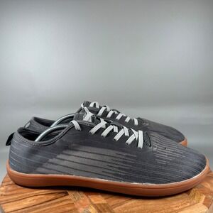Whitin‎ Mens Dark Gray Low Top Lace Up Sneakers Size 47 EU 13 US Barefoot